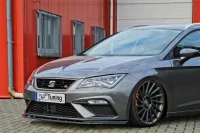 Seat Leon 5F INT Frontsplitter 17- SC / FR / ST / Cupra / Cupra R