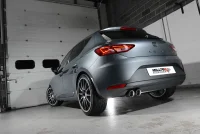 Seat Leon 5F Milltek Catback Resonated 1.4 TSI FR 2x80-P