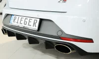 Seat Leon 5F Rieger Hækskørte Org. Afg. Sort 14- ST Cupra