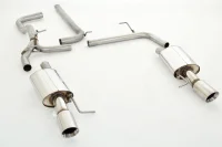 Seat Leon 5F FMS Catback System Rustfri 13-18 TDI ST - Duplex