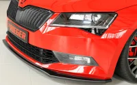 Skoda Superb 3V Rieger Frontsplitter 15-18