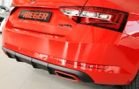 Skoda Superb 3V Rieger Diffuser 15- PDC - 2.0 TSI