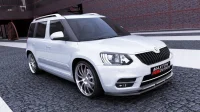 Skoda Yeti Maxton Frontsplitter 13-