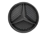 Mercedes Logo til AMG Optik Frontgrills - Sort