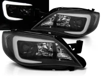 Subaru Impreza GD Forlygter LED Light Tube 07-12 Sort