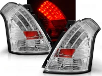 Suzuki Swift MZ Baglygter Sonar LED 05-10 - Krom