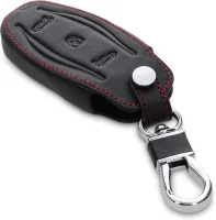 Tesla Model S 3 X Y Key Fob Beskyttelse Etui Kunstlæder Sort