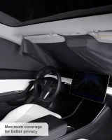 Tesla Model 3 Tescamp Privatlivs Gardiner - 6-Dele Sæt