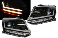 VW Amarok Forlygter Osram LEDriving Fuld LED - Sort