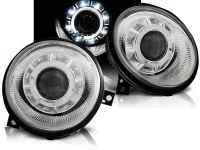 VW Lupo Forlygter LED Dayline Krom