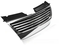 VW Passat 3C Frontgrill Emblemfri uden PDC Sort/Krom