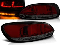 VW Scirocco 3 Baglygter Eagle LED 08-14 Rød / Mørk