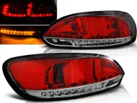 VW Scirocco 3 Baglygter Eagle LED 08-14 Rød / Klar