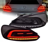 VW Scirocco LED Animeret OE Facelift Design 08-14 - Sort