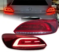 VW Scirocco LED Animeret OE Facelift Design 08-14 - Rød