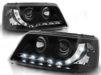 VW T5 Forlygter JunYan LED Dayline Sort 03-09