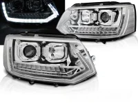 VW T5 Forlygter Sonar T6 Design DYN LED Krom 09-15