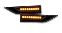 VW T6 LED Sideblink Blanksort Dynamisk 15-19