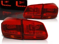 VW Tiguan Baglygter LED 11-15 Rød