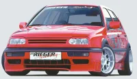 VW Golf 3 Rieger Frontgrill