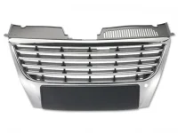 VW Passat 3C Frontgrill Emblemfri med PDC Sort/Krom