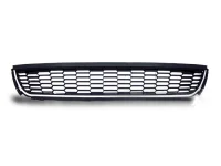 VW Polo 6R Nedre Grill Honeycomb ABS Sort / Krom