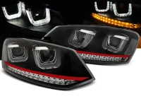 VW Polo 6R 6C Forlygter EE LED Light Tube U-Shape Rød GTI