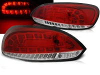 VW Scirocco 3 Baglygter Sonar LED 08-14 Rød / Klar