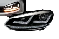 VW Golf 6 Forlygter Osram Xenarc LED Kørelys DYN Blink Krom