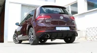 VW Golf 7 / 7.5 FOX Bagpotte Rustfri 1x100mm Duplex - GTE