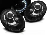 VW Beetle Forlygter LED Dayline Sort 06-12