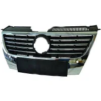 VW Passat 3C Frontgrill med PDC Krom/Sort