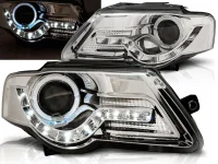 VW Passat 3C Forlygter NxtGen Dayline LED + AE 05-10 - Krom