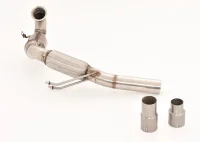 VW Polo AW FMS Downpipe 76mm HJS Katalysator 2.0 GTI Godkendt