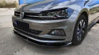 VW Polo AW Frontsplitter 18- Blanksort