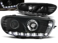 VW Scirocco 3 Forlygter Sonar LED Dayline 08-14 - Sort