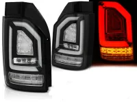 VW T6 Baglygter LED Light Tube DYN Blink Sort - OE Halogen