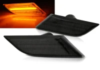 VW T6 LED Sideblink Dynamisk Sort / Mørk 20-