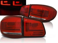 VW Tiguan Baglygter LED 07-11 Rød / Klar