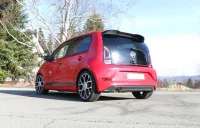 VW Up! FOX Rustfri Bagrør 80mm - GTI