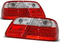 Mercedes W210 Baglygter LED Rød / Klar - LED Tågelygte