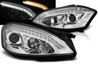 Mercedes W221 Forlygter LED Sonar 05-09 Krom Xenon